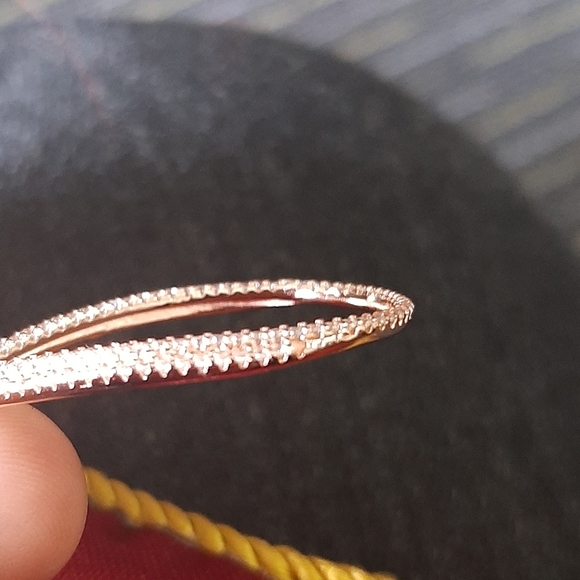 Cubic Zirconia Infinity Sterling Silver Necklace - Picture 11 of 11